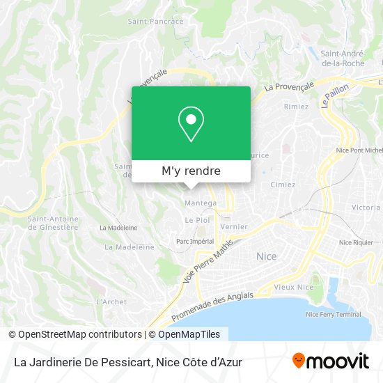 La Jardinerie De Pessicart plan