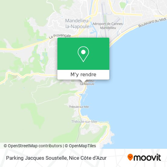 Parking Jacques Soustelle plan