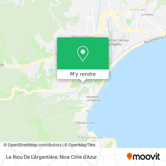 Le Riou De L'Argentière plan
