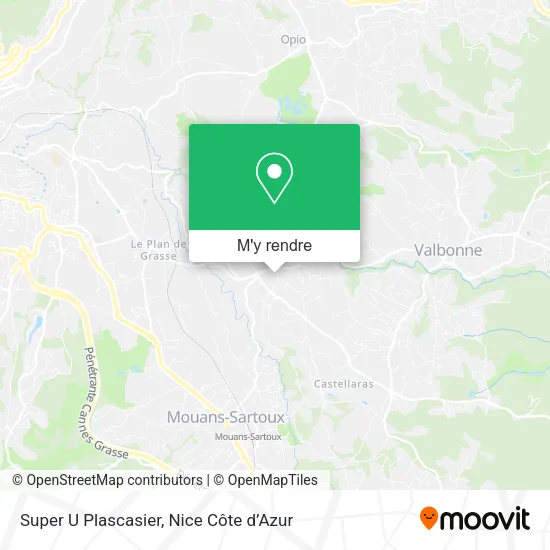 Super U Plascasier plan