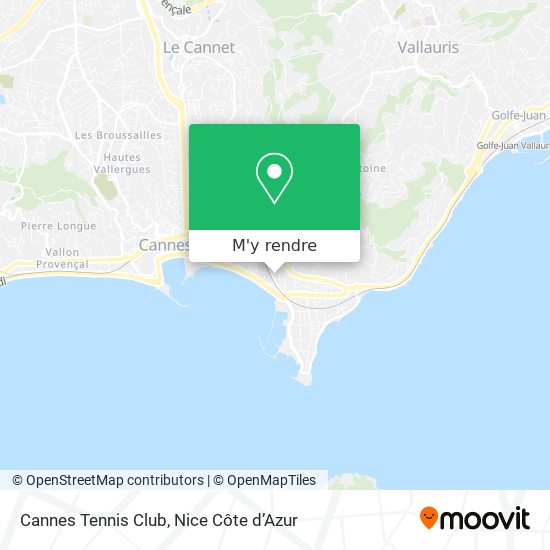 Cannes Tennis Club plan