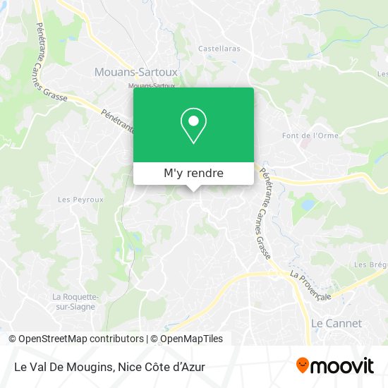 Le Val De Mougins plan