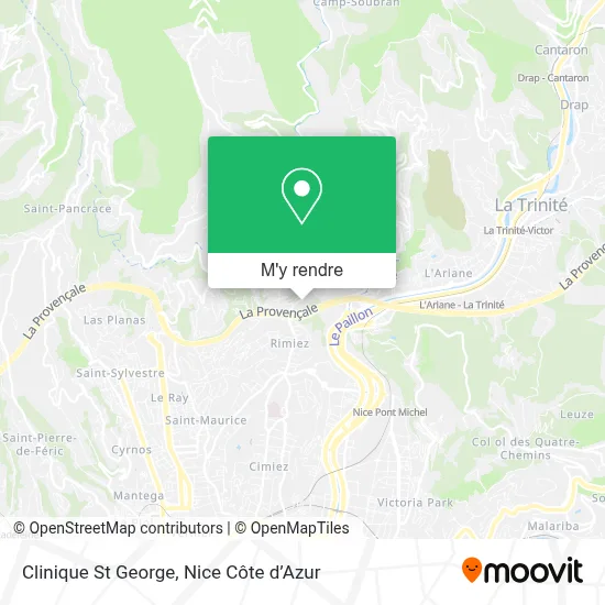 Clinique St George plan