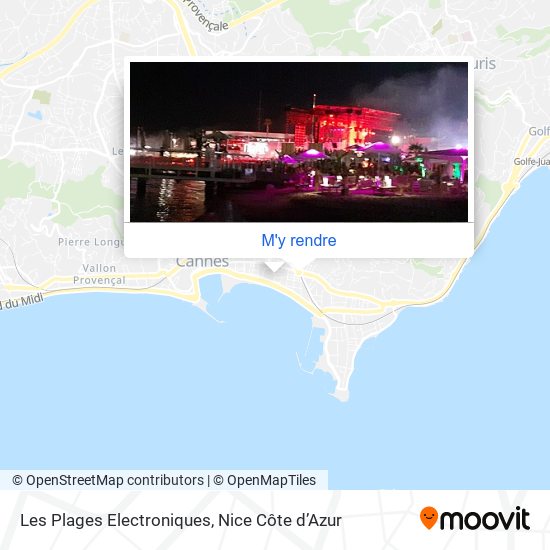 Les Plages Electroniques plan