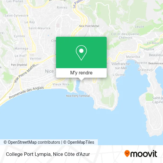 College Port Lympia plan