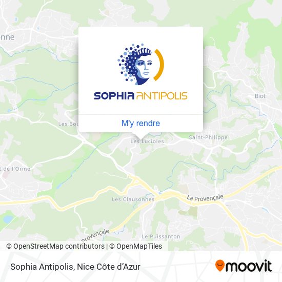 Sophia Antipolis plan