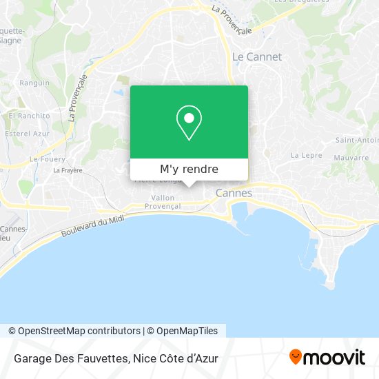Garage Des Fauvettes plan