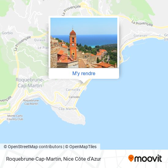 Roquebrune-Cap-Martin plan