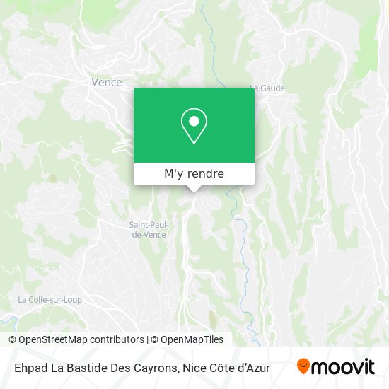 Ehpad La Bastide Des Cayrons plan