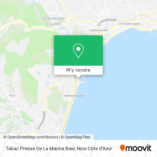 Tabac Presse De La Marina Baie plan