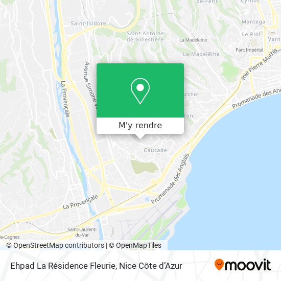 Ehpad La Résidence Fleurie plan