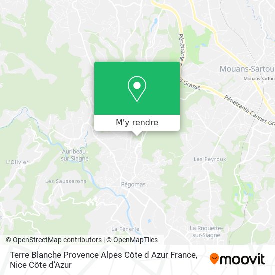 Terre Blanche Provence Alpes Côte d Azur France plan