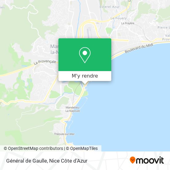 Général de Gaulle plan