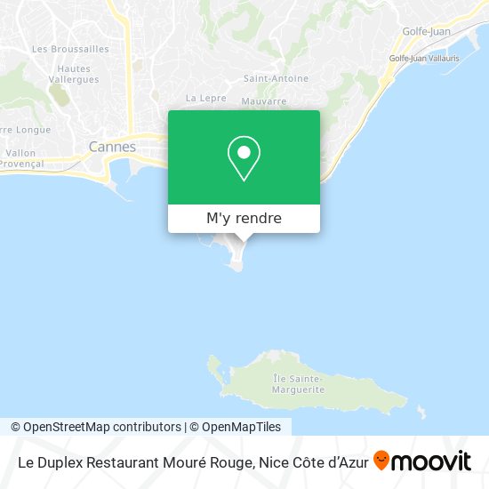 Le Duplex Restaurant Mouré Rouge plan