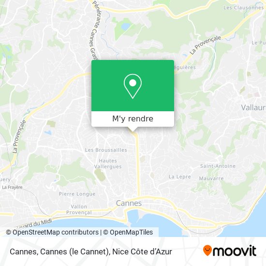 Cannes, Cannes (le Cannet) plan