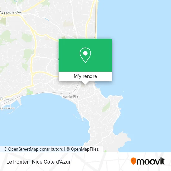 Le Ponteil plan