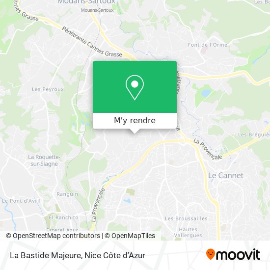 La Bastide Majeure plan