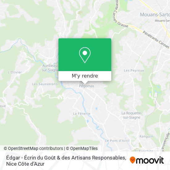 Édgar - Écrin du Goût & des Artisans Responsables plan