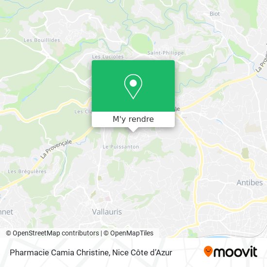 Pharmacie Camia Christine plan