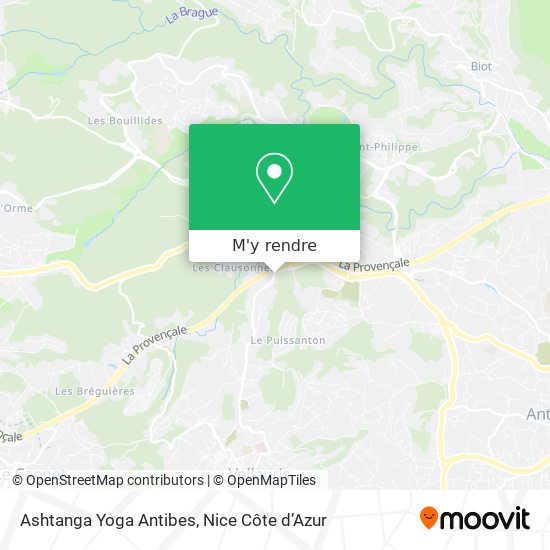 Ashtanga Yoga Antibes plan