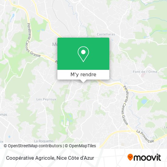 Coopérative Agricole plan