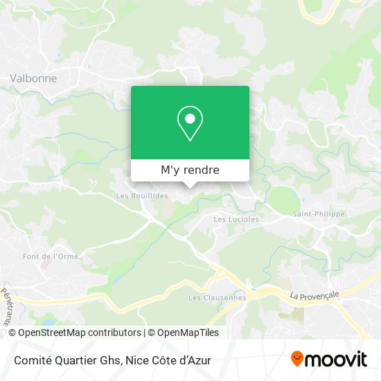 Comité Quartier Ghs plan
