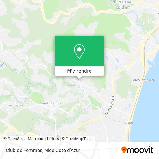 Club de Femmes plan