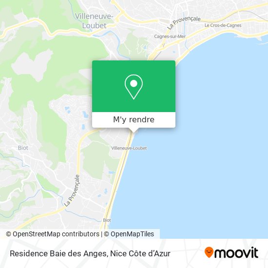 Residence Baie des Anges plan