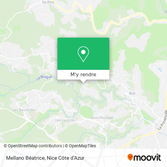 Mellano Béatrice plan