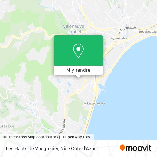 Les Hauts de Vaugrenier plan