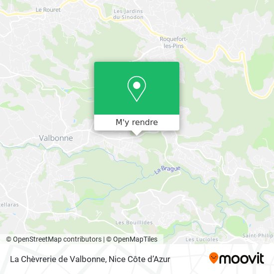 La Chèvrerie de Valbonne plan