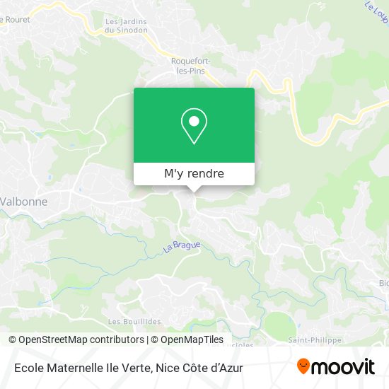 Ecole Maternelle Ile Verte plan