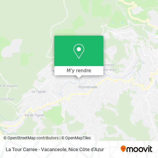 La Tour Carree - Vacanceole plan