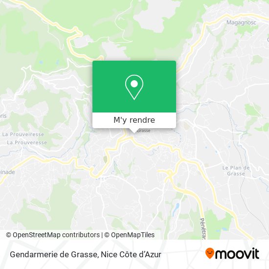 Gendarmerie de Grasse plan
