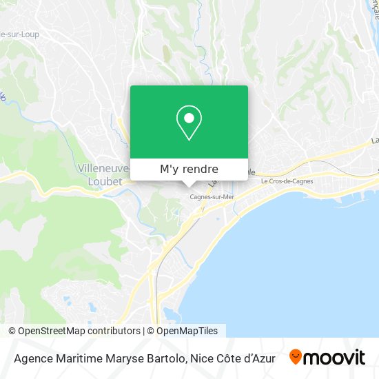 Agence Maritime Maryse Bartolo plan
