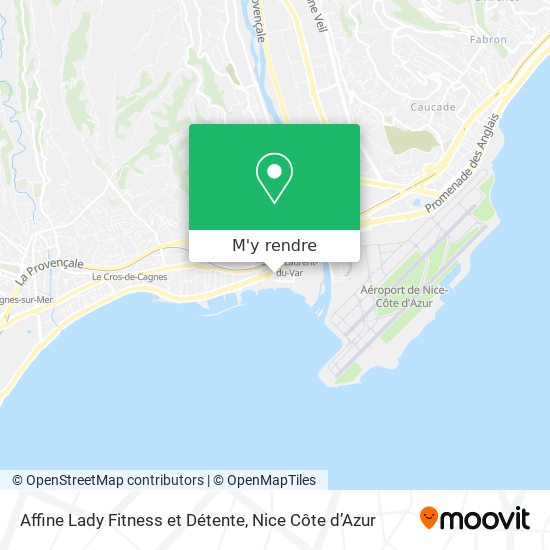 Affine Lady Fitness et Détente plan