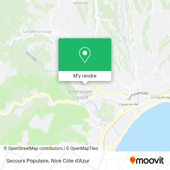 Secours Populaire plan
