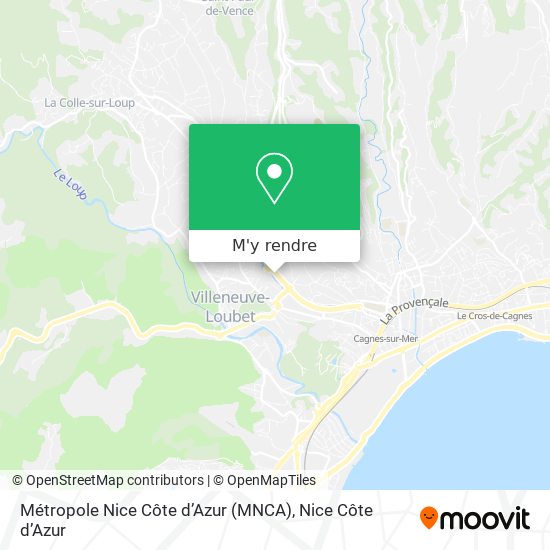 Métropole Nice Côte d’Azur (MNCA) plan