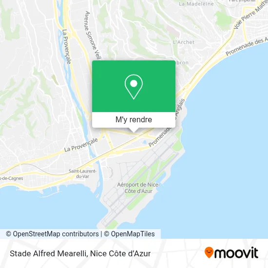 Stade Alfred Mearelli plan