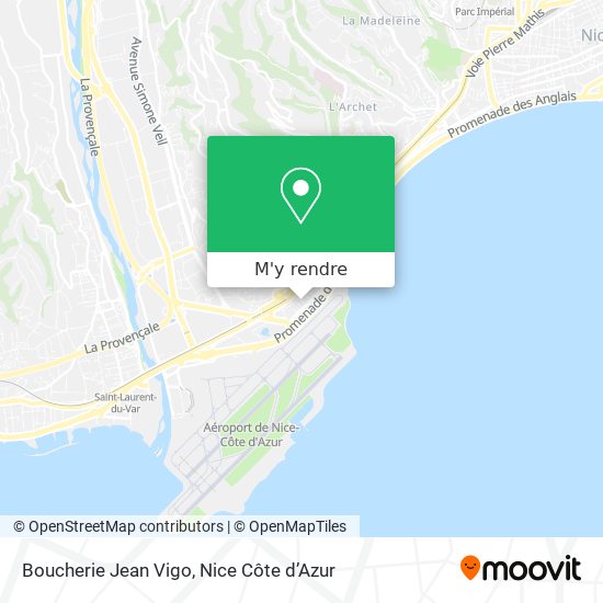 Boucherie Jean Vigo plan