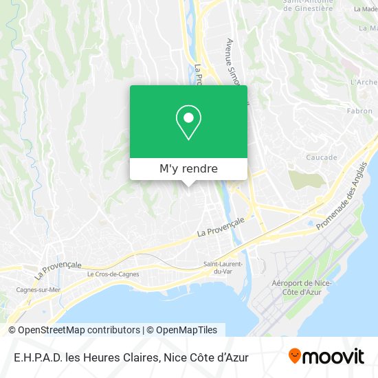 E.H.P.A.D. les Heures Claires plan