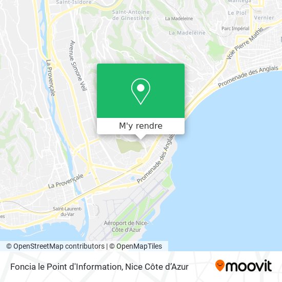 Foncia le Point d'Information plan