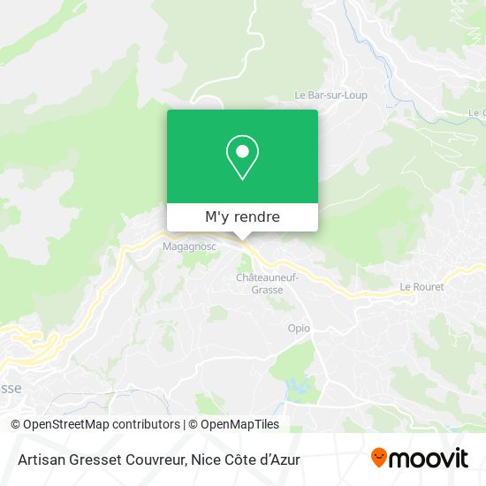 Artisan Gresset Couvreur plan