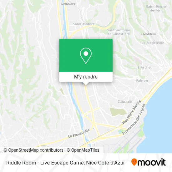 Riddle Room - Live Escape Game plan