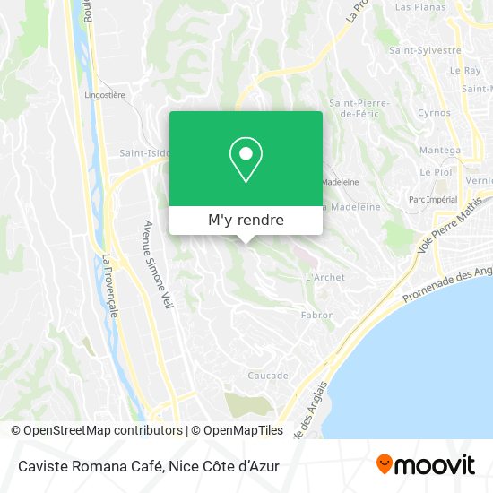 Caviste Romana Café plan