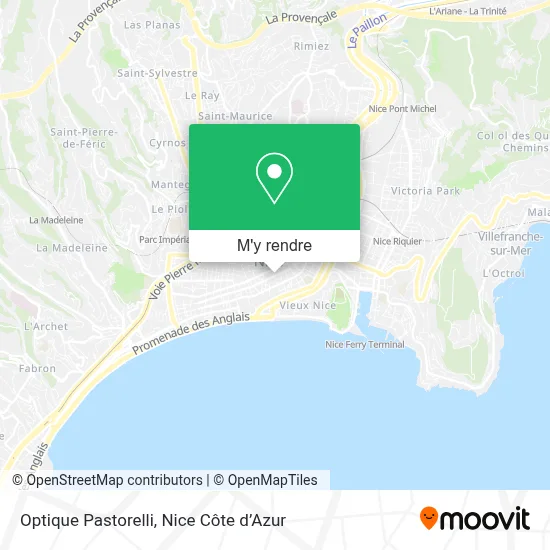 Optique Pastorelli plan