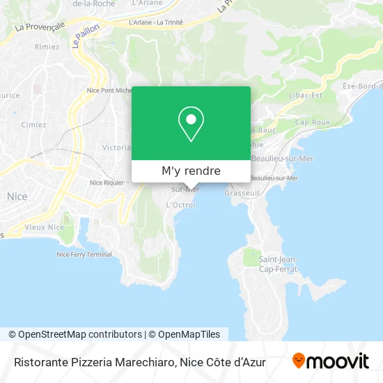 Ristorante Pizzeria Marechiaro plan