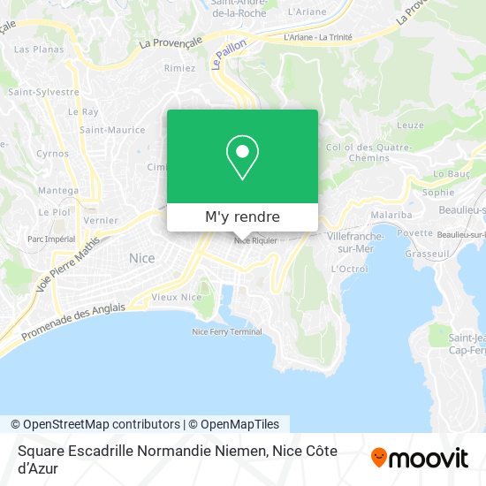 Square Escadrille Normandie Niemen plan