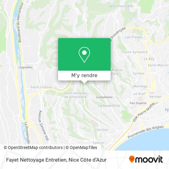 Fayet Nettoyage Entretien plan