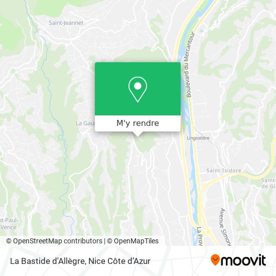 La Bastide d'Allègre plan